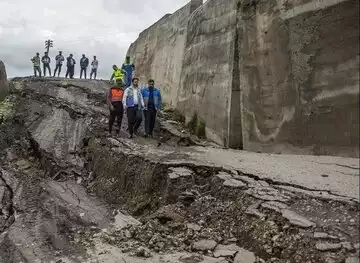 راه موقت برای تردد اهالی روستای کشکک رامیان برقرار شد