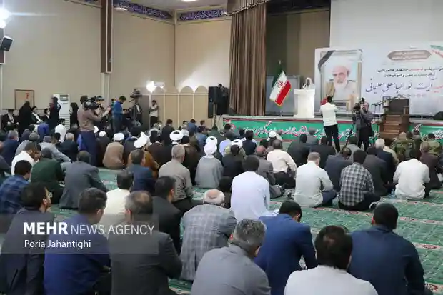 مراسم بزرگداشت شهید آیت الله سلیمانی در آزادشهر برگزار شد