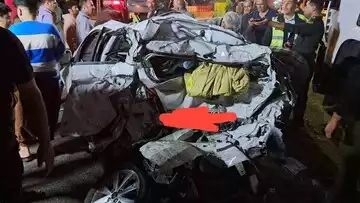 ۲ مصدوم با وضعیت وخیم در تصادف زنجیره‌ای