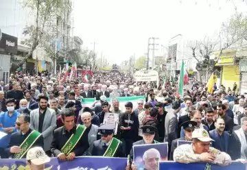 طوفان الاحرار نمایش وحدت ملت انقلابی ایران است