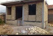 بازسازی خانه‌های زلزله‌زدگان روستای" ویرو" گلستان پس از یکسال به کجا رسید؟