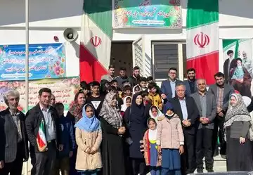 مدرسه خیرساز روستای چنگیزی گنبدکاووس افتتاح شد