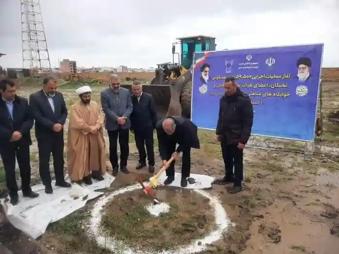 ساخت ۱۹۲ واحد مسکونی ویژه دانشگاهیان در گنبدکاووس آغاز شد